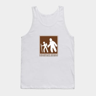 Bigfoot Tracks- Hiking Series Tank Top